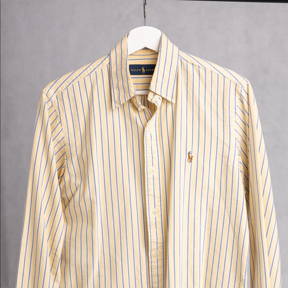 Ralph Lauren | button down| Yellow | Men’s Small